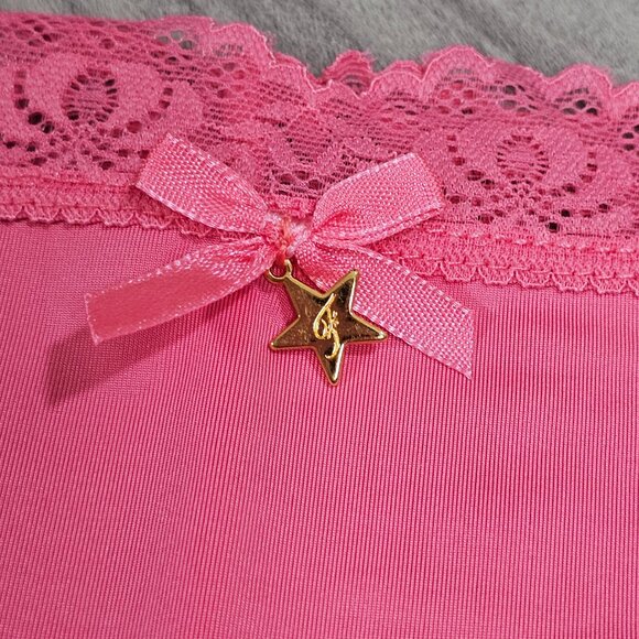 Frederick's Of Hollywood Pink Microfiber Stretchy Cheeky Panties Size XXL - Picture 5 of 7